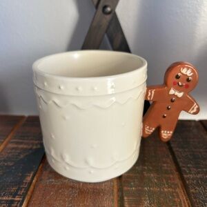 Target Wondershop Christmas Stoneware Gingerbread Man Handle Mug 15.5oz NEW